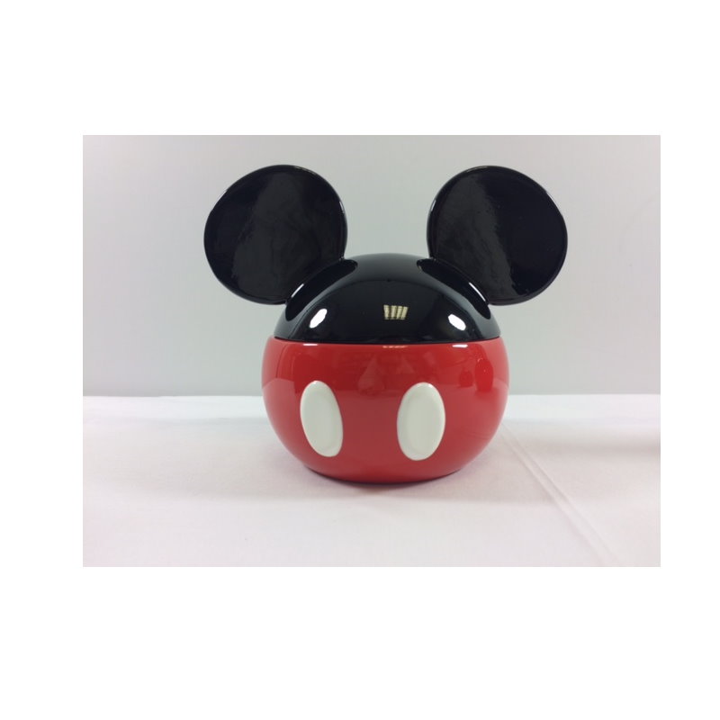 Alta Qualidade Adorável Mickey Mouse Resina Home Armazenamento Recipiente Jar